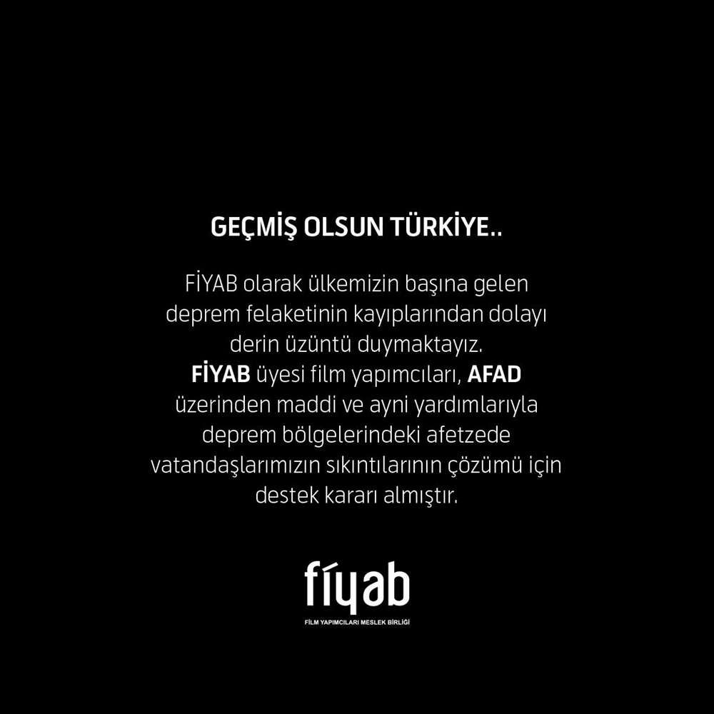 GEÇMİŞ OLSUN TÜRKİYE / AFAD DESTEK KAMPANYASI
