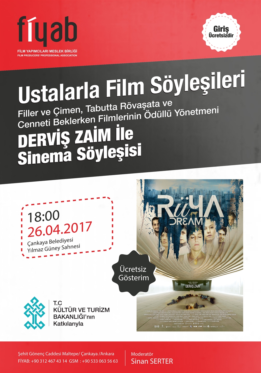 USTALARLA YEŞİLÇAM SÖYLEŞİLERİ / 26 NİSAN 2017