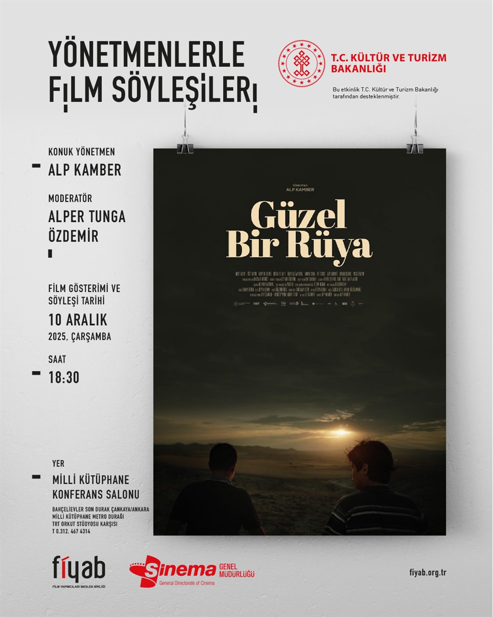 YÖNETMENLERLE FİLM SÖYLEŞİLERİ-ALP KAMBER