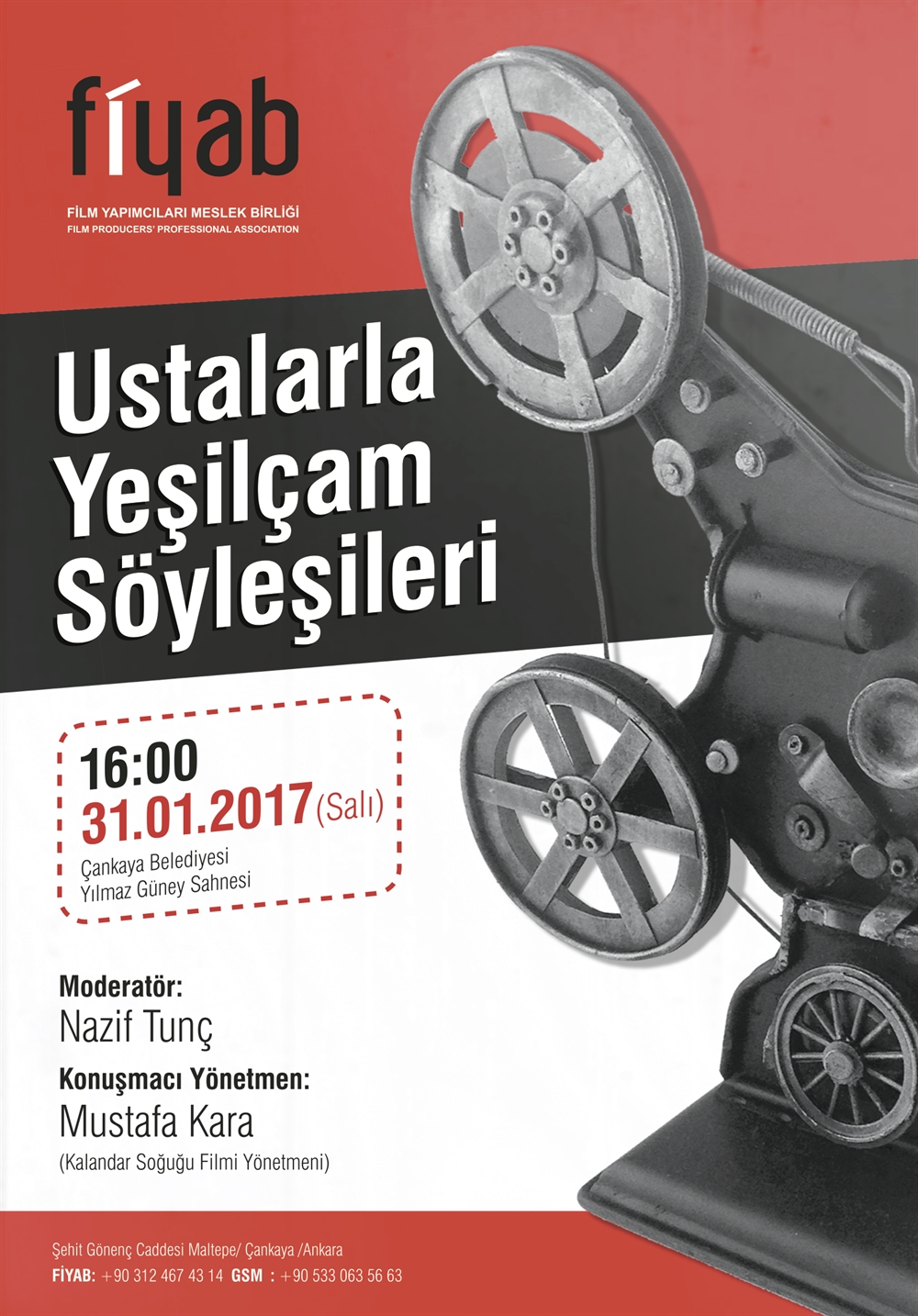 USTALARLA YEŞİLÇAM SÖYLEŞİLERİ / 31 OCAK 2017