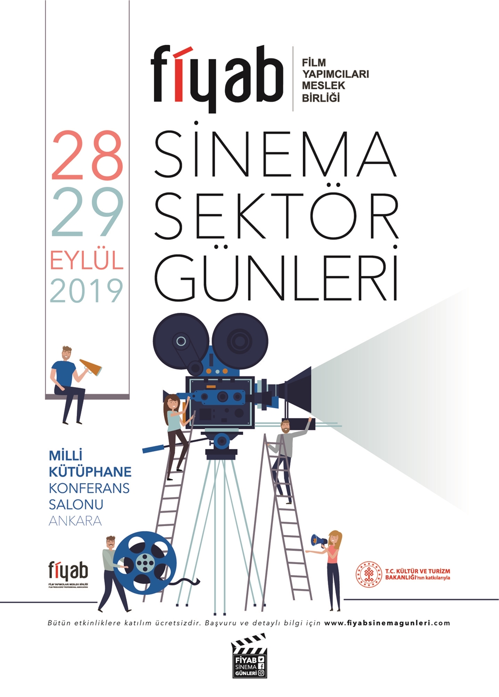 FİYAB SİNEMA SEKTÖR GÜNLERİ 28-29 EYLÜL 2019-MİLLİ KÜTÜPHANE KONFERANS SALONU