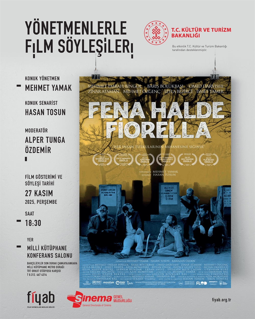 YÖNETMENLERLE FİLM SÖYLEŞİLERİ- MEHMET YAMAK-HASAN TOSUN