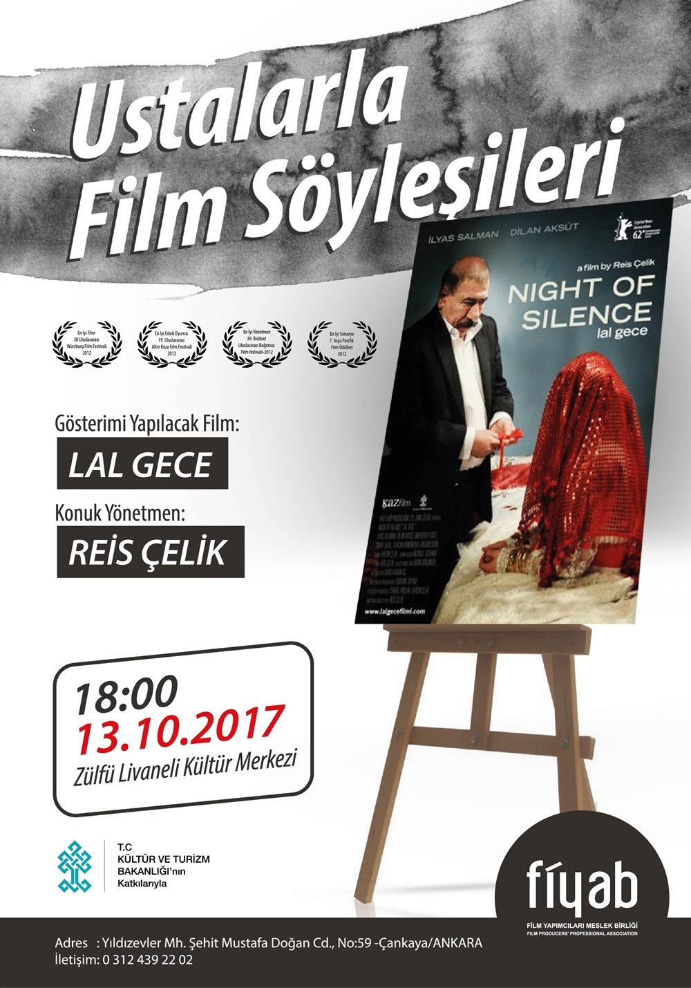 USTALARLA FİLM SÖYLEŞİLERİ/13 EKİM 2017/REİS ÇELİK