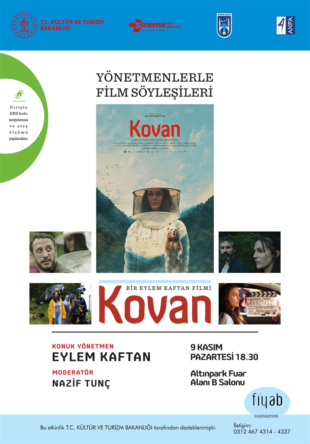 Yönetmenlerle Film Söyleşileri 9 Kasım 2020 Pazartesi